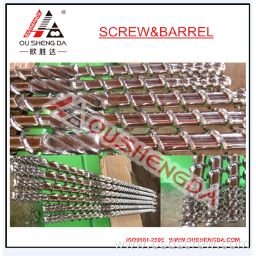 screw for extruder machine/single screw barrel for extruder